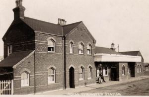 Upminster Station, opened 1885.