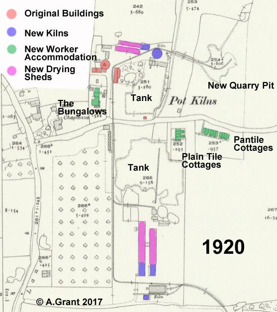 Andy Grant Potkilns map 1920