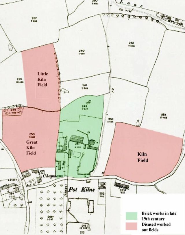 Brickfield and worked out fields Victorian